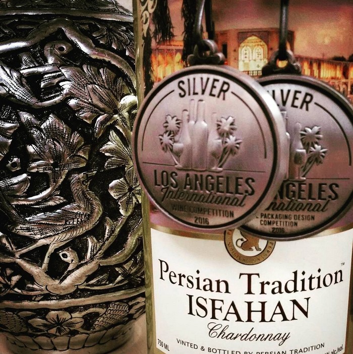 Silver Medal for packaging Persian Tradition Wine
